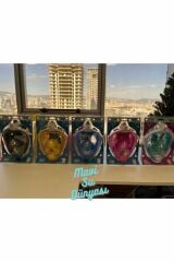 Full Face L/XL Maske Şnorkel Set Takımı Pembe Renk - Mavi Su Dünyası