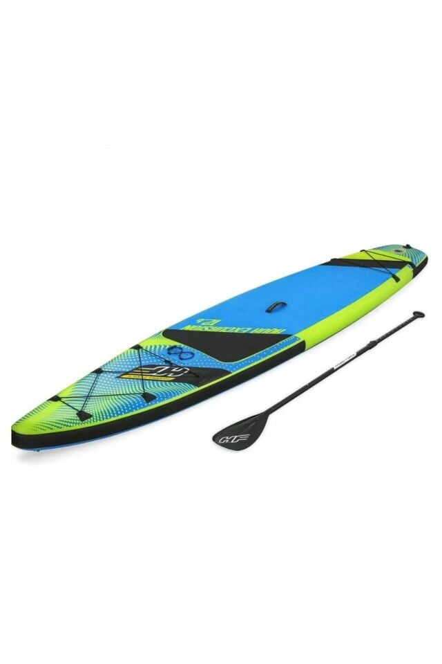 Paddle Board Hydro-Force Kürek+Pompa+Çanta - 381 x 79 Cm - MAVİ SU DÜNYASI