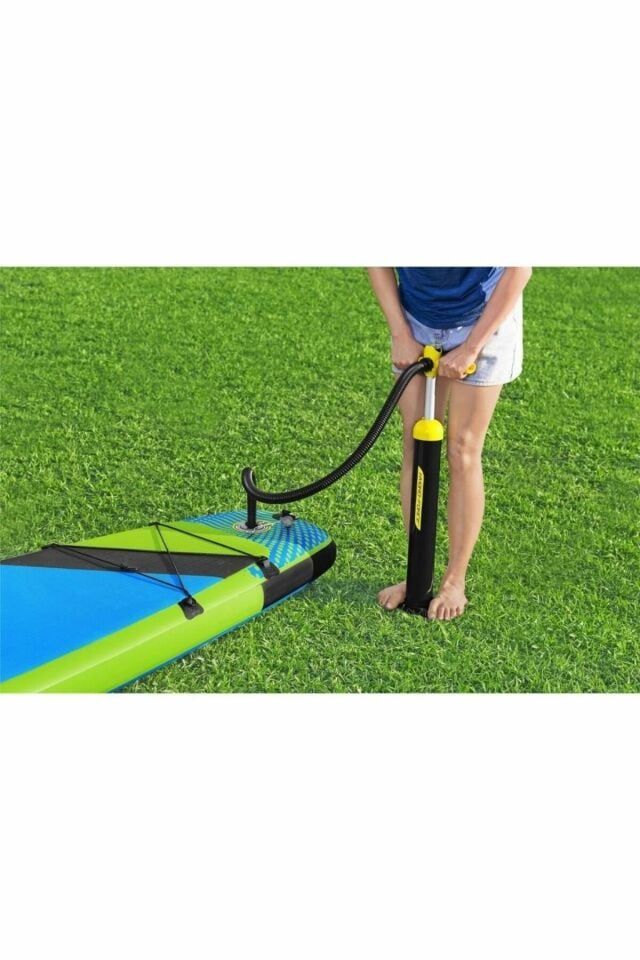Paddle Board Hydro-Force Kürek+Pompa+Çanta - 381 x 79 Cm - MAVİ SU DÜNYASI