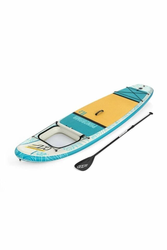 Paddle Board Hydro-Force Kürek+Pompa+Çanta - 340 x 89 Cm -
