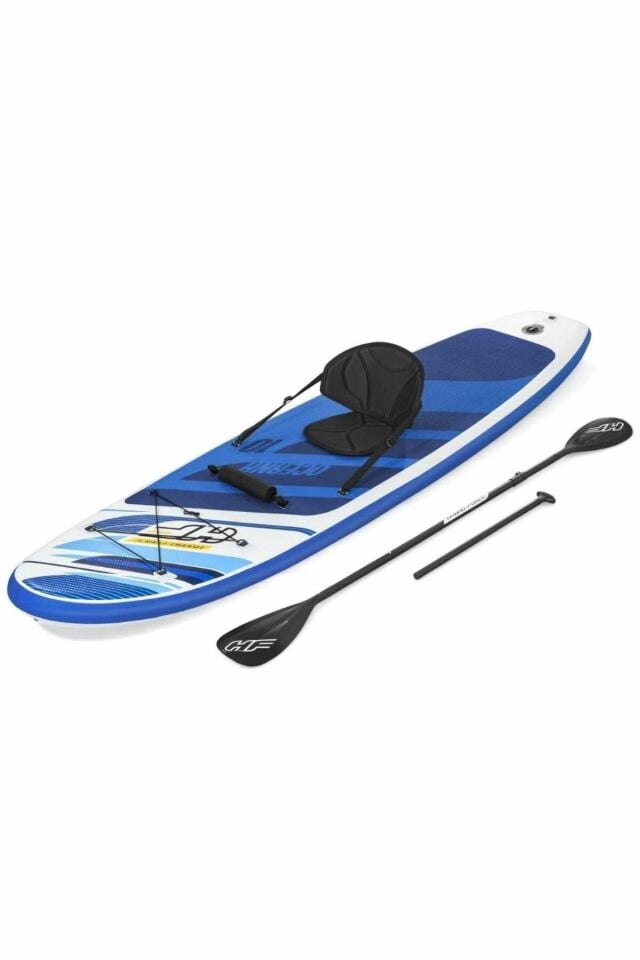 Paddle Board Hydro-Force Kürek+Pompa+Çanta - 305 x 84 Cm - MAVİ SU DÜNYASI