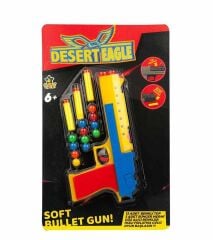 Top Atan Sünger Atan Çocuk Tabanca (12 Top, 3 Sünger, 1 Silah)