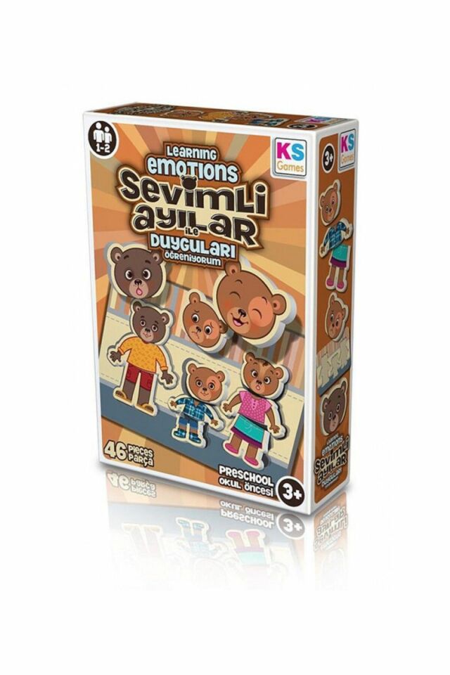 Sevimli Ayılar Duyguları Öğreniyorum 46 Parça