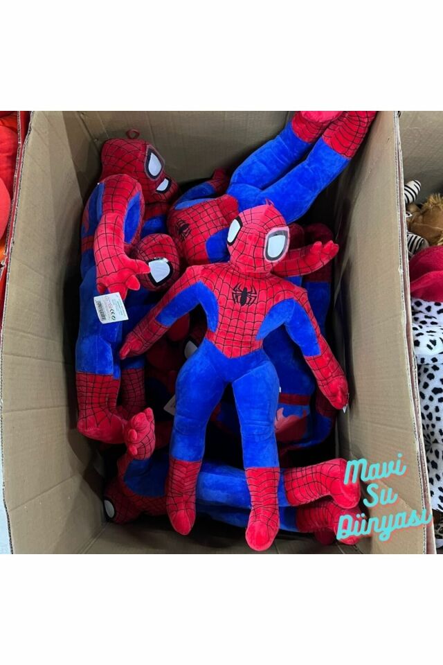 Peluş Spiderman - Mavi Su Dünyası