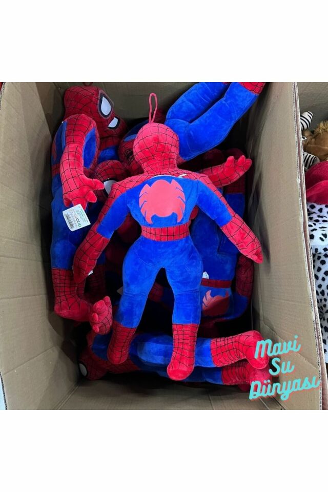 Peluş Spiderman - Mavi Su Dünyası