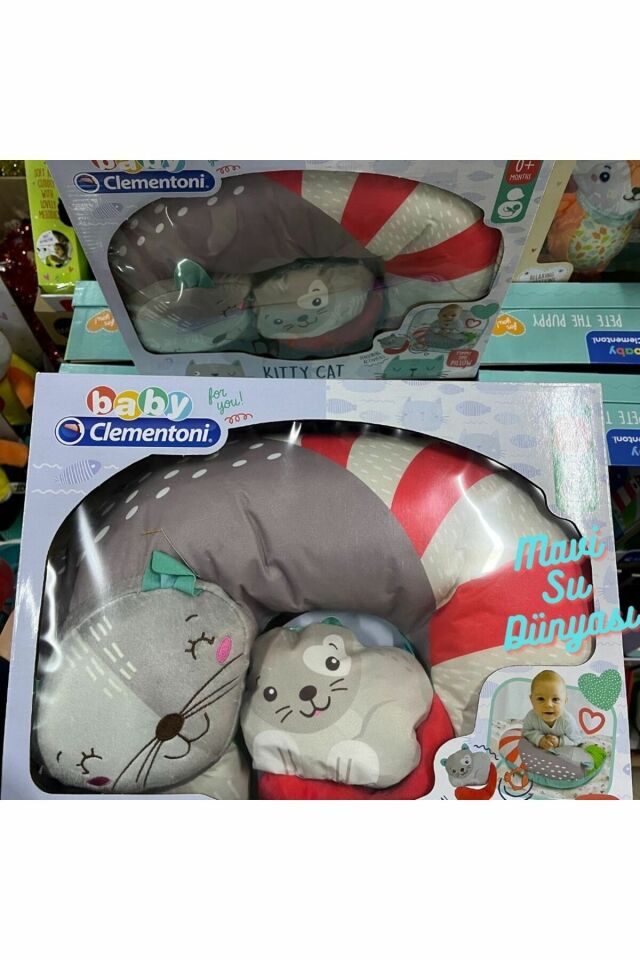 Peluş Oyun Yastığı - Mavi Su Dünyası