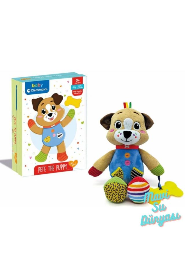 Peluş Pete The Puppy - Mavi Su Dünyası