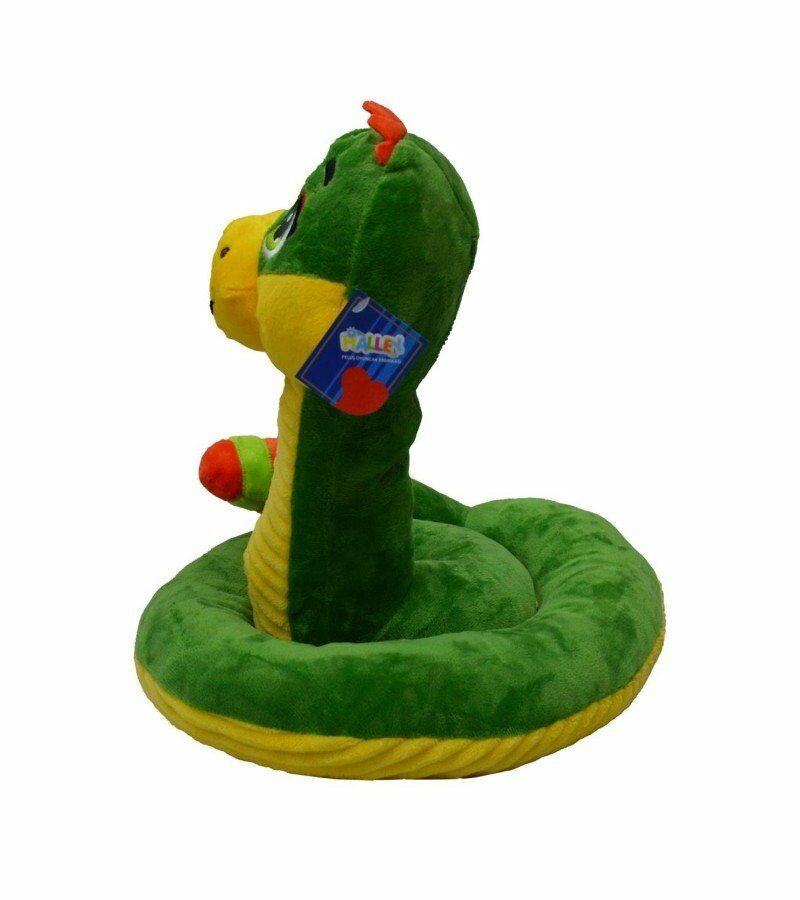 Peluş 32 Cm Sevimli Yılan Kahverengi