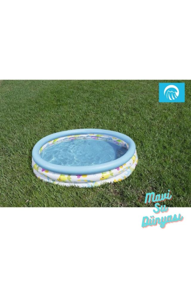 Havuz Balık Desenli 102 Cm x 25 Cm