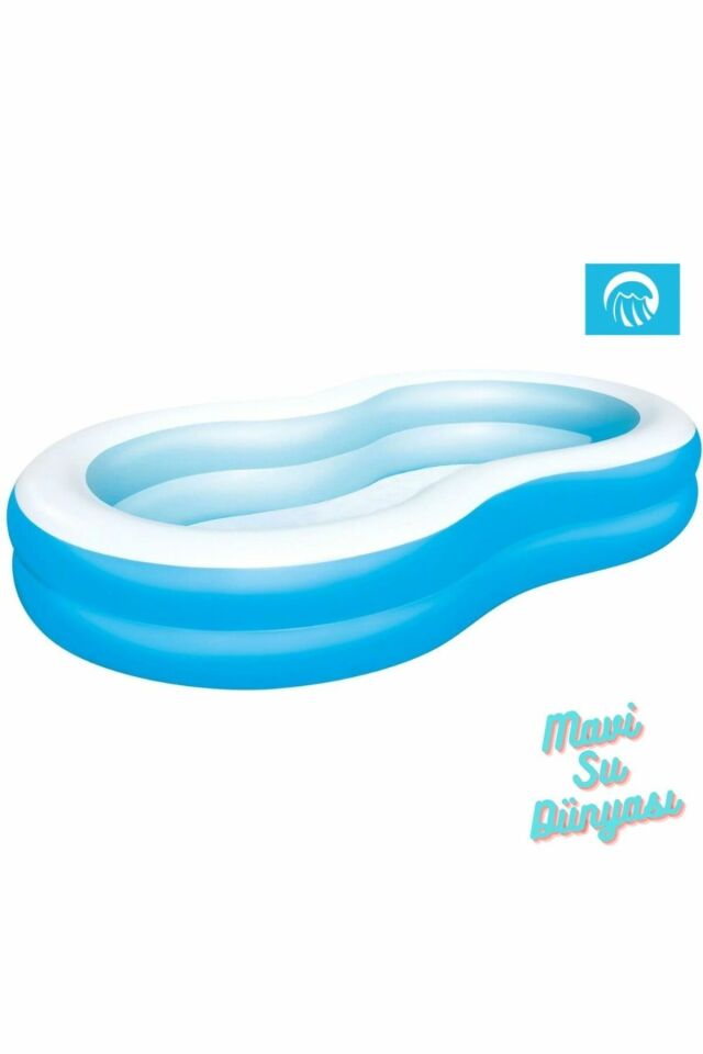 Havuz Oval Renkli 262 Cm x 157 Cm