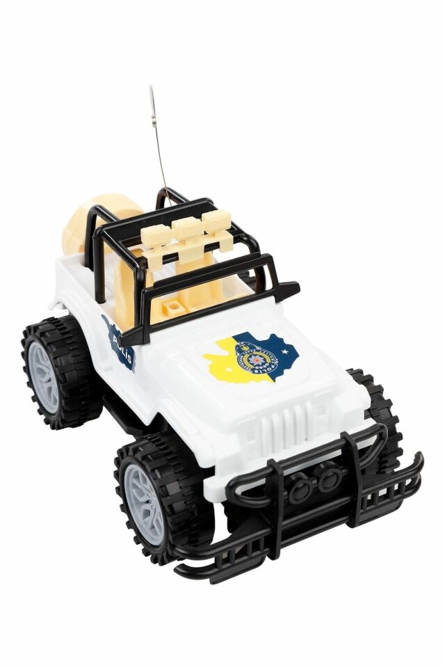 2 Fonksiyonlu Polis Safari Jeep | Mavi Su Dünyası