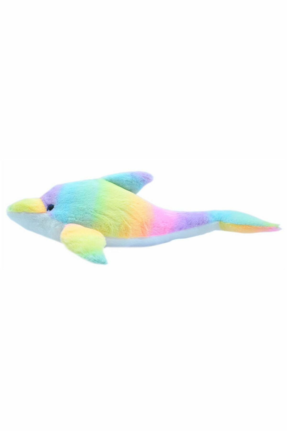 Peluş Yunus Balığı 50 Cm Renkli - Mavi Su Dünyası