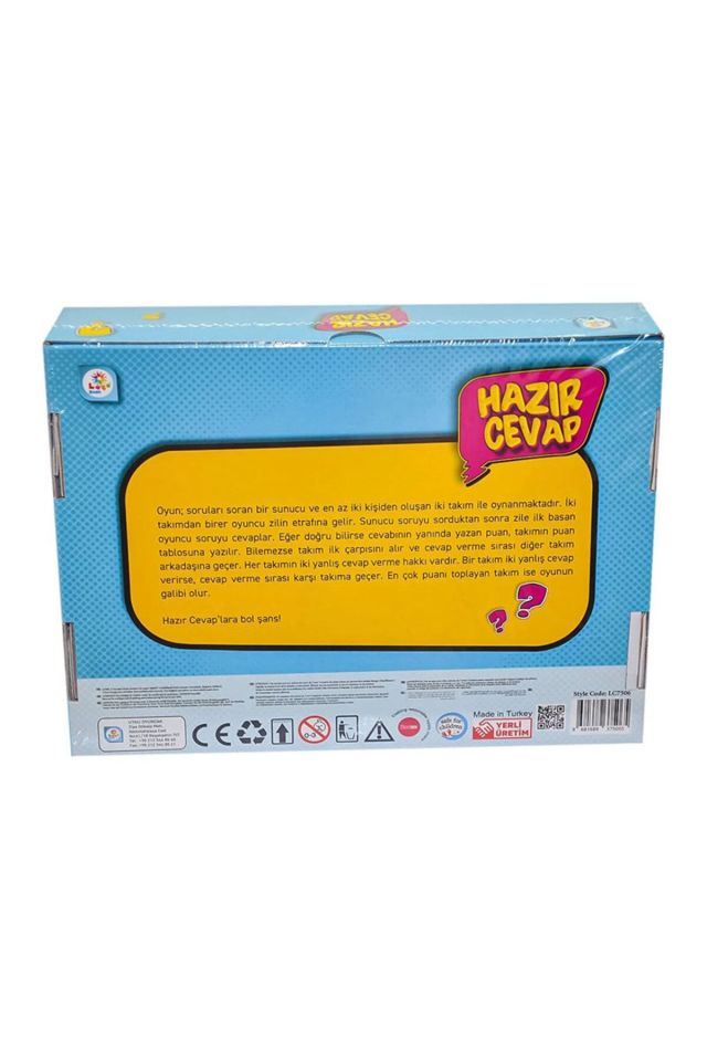 Hazır Cevap Oyun Seti