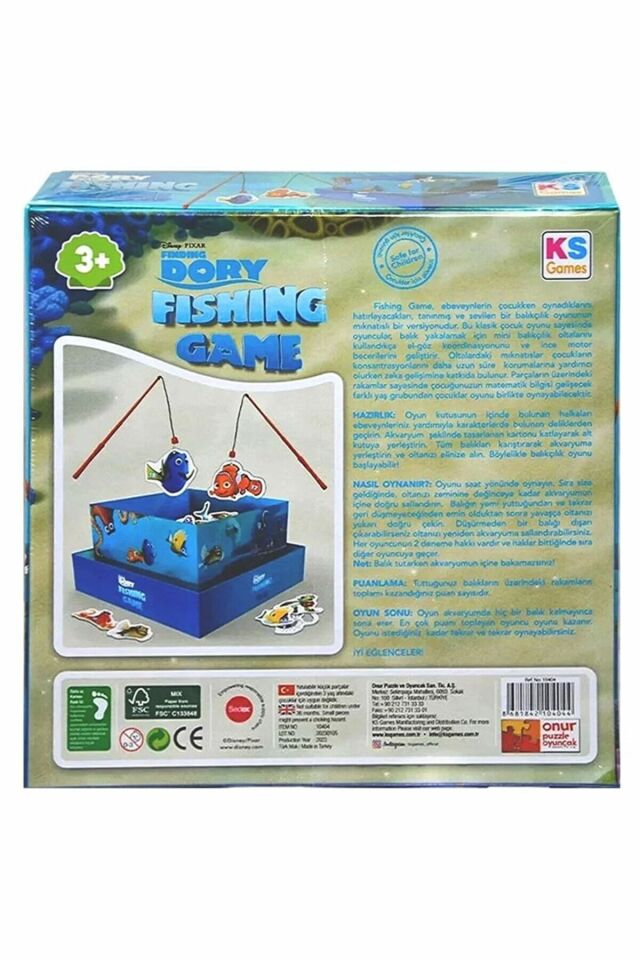 Fishing Game Eğitici Balık Yakalama Oyunu 20 Parça