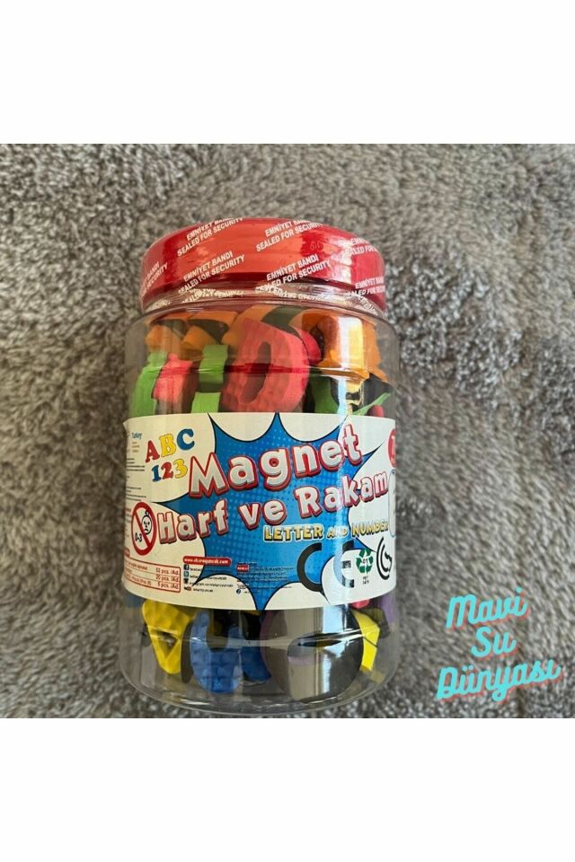 Harf ve Rakam Magnet