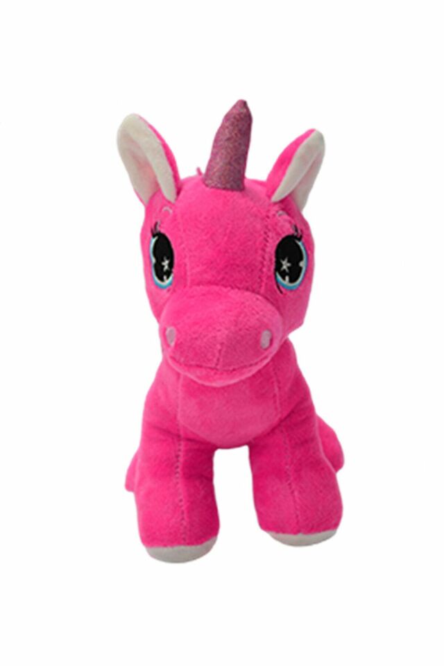 Peluş Pony At 20 Cm - Mavi Su Dünyası Pembe