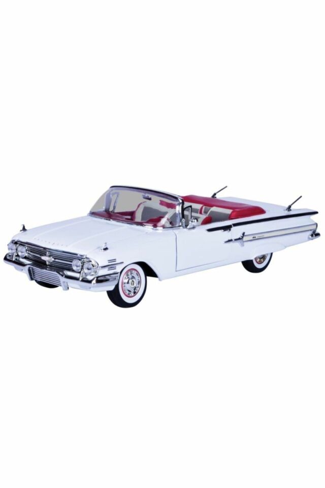 1960 Model Klasik Chevy Impala 1:18 | Mavi Su Dünyası