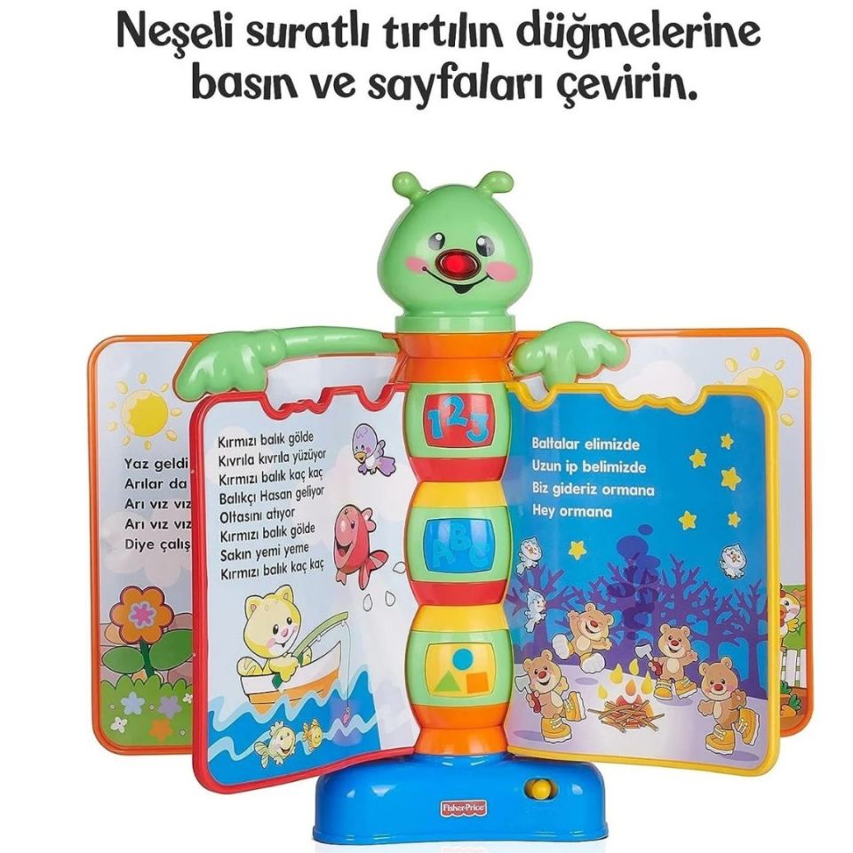 Eğitici Masalcı Tırtıl - Mavi Su Dünyası