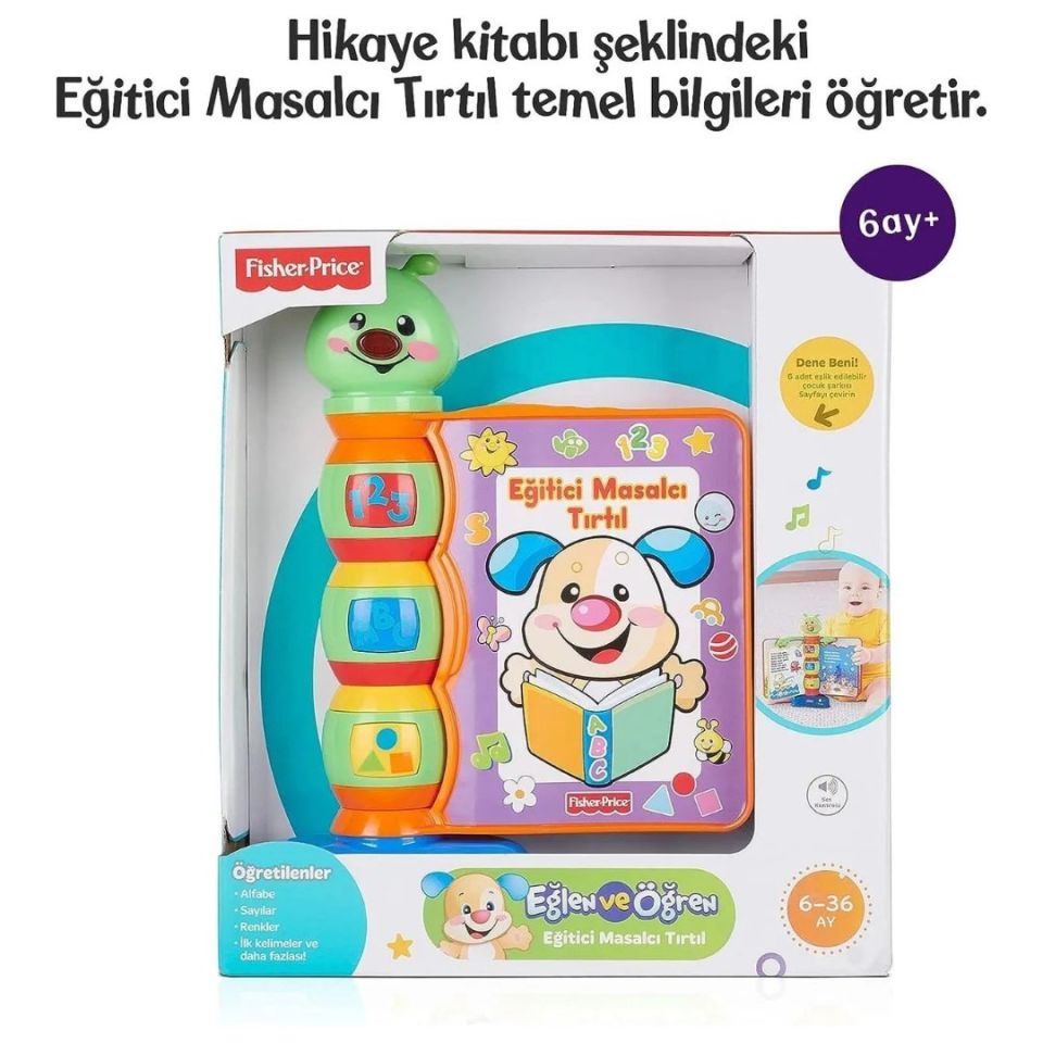 Eğitici Masalcı Tırtıl - Mavi Su Dünyası
