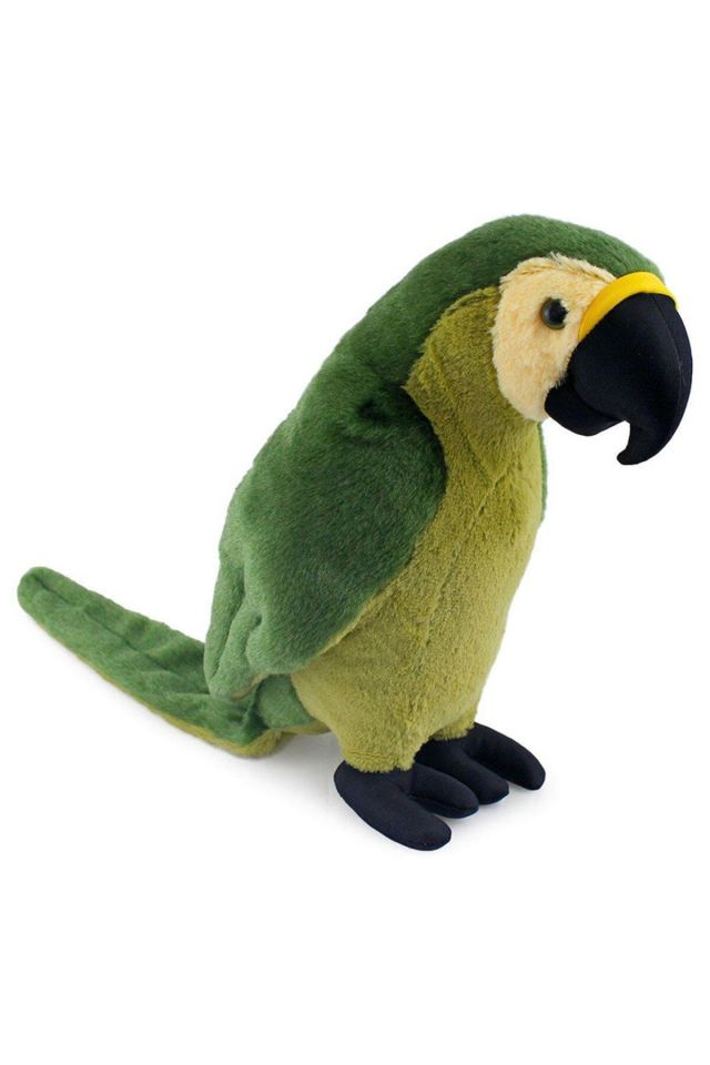 Peluş Papağan 35 Cm - Mavi Su Dünyası Mavi