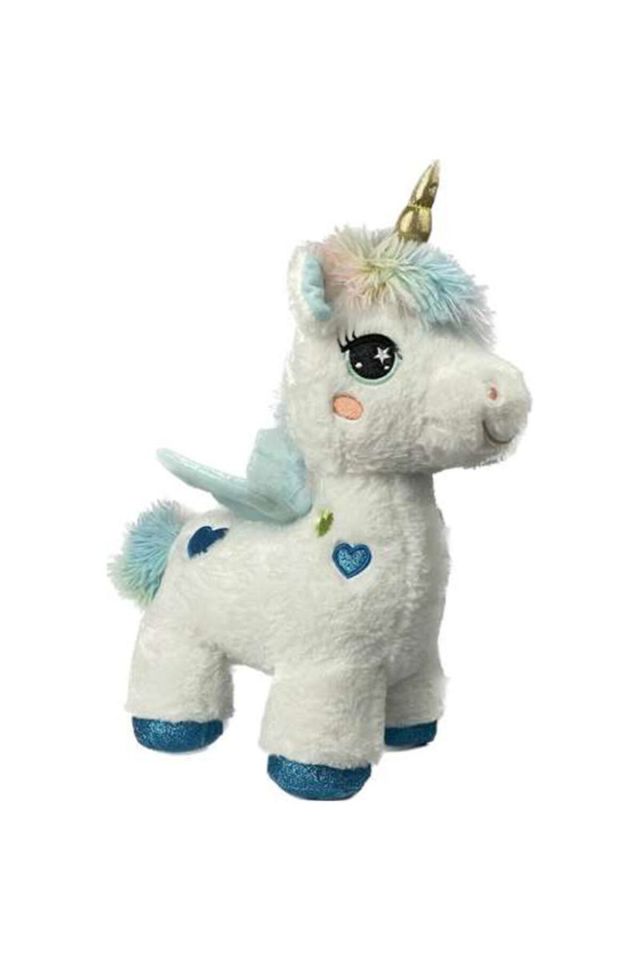 Peluş Unicorn 35 Cm - Mavi Su Dünyası Pembe
