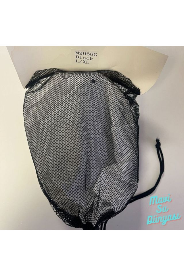 Full Face Maske - Mavi Su Dünyası Siyah - L/XL