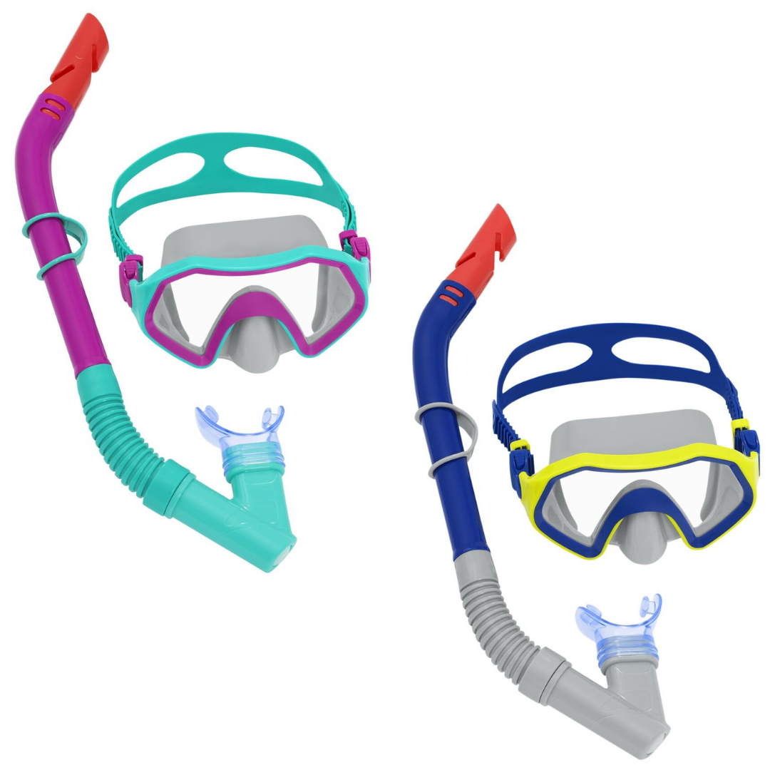 Şnorkel Set Crusader 7 Yaş ve Üzeri - Mavi Su Dünyası Mavi