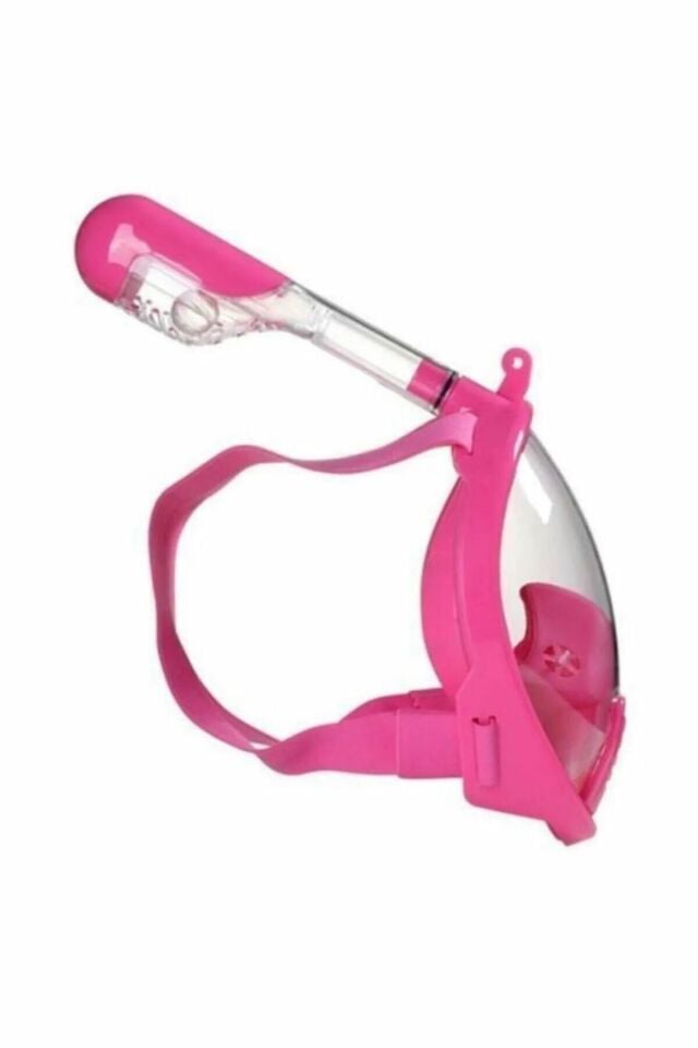 Full Face Maske - Mavi Su Dünyası Pembe - L/XL