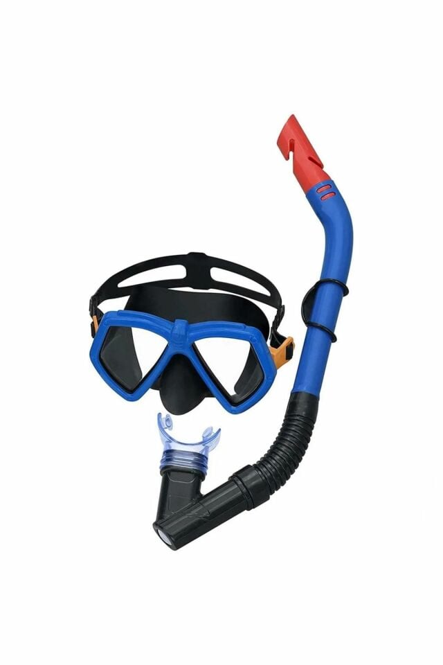 Dominator Pro Şnorkel Set Mavi - S