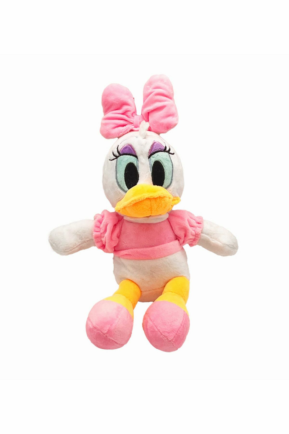 Peluş Ördek 30 Cm - Mavi Su Dünyası Pembe