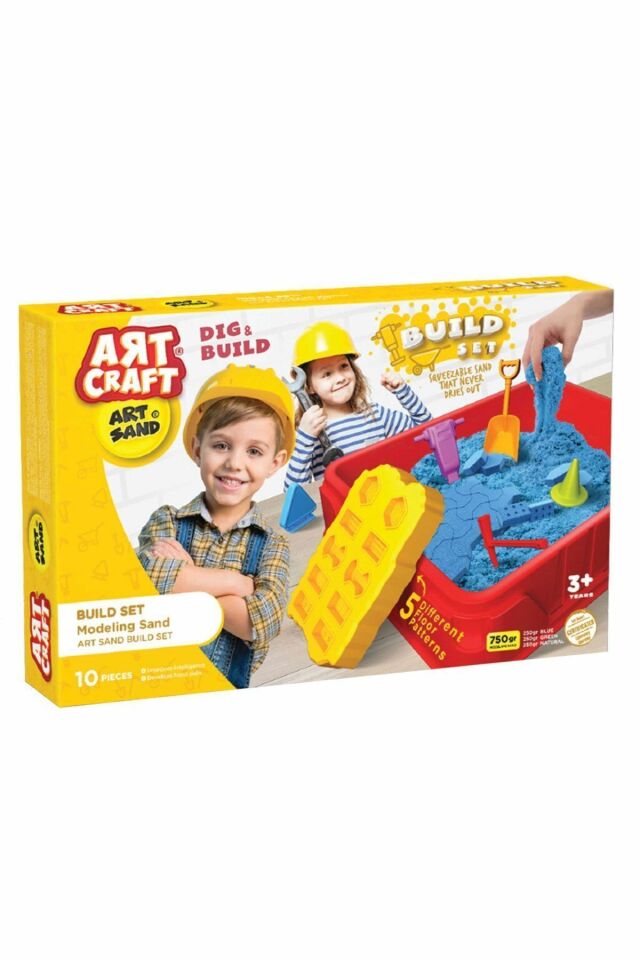 İnşaat Seti Kinetik Oyun Kumu (750 Gr.)
