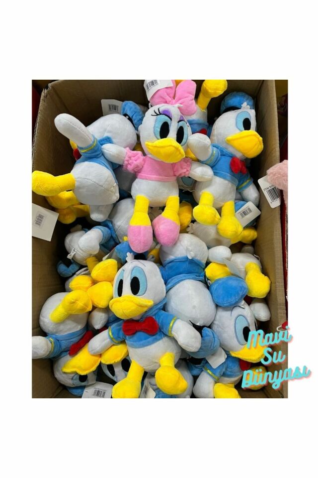 Peluş Ördek - Mavi Su Dünyası Mavi