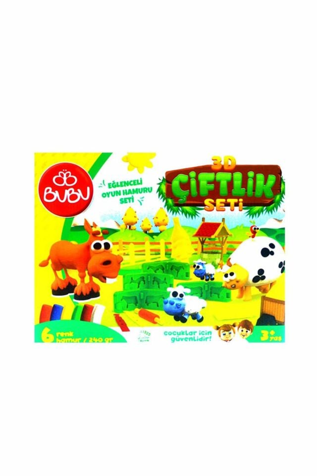 Oyun Hamur Seti 3D Çiftlik