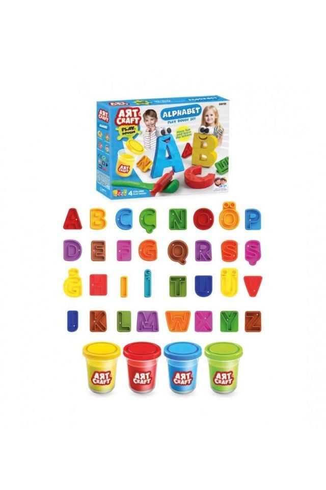 Alfabe Hamur Set 224 Gr Alfabeyi Öğreniyorum