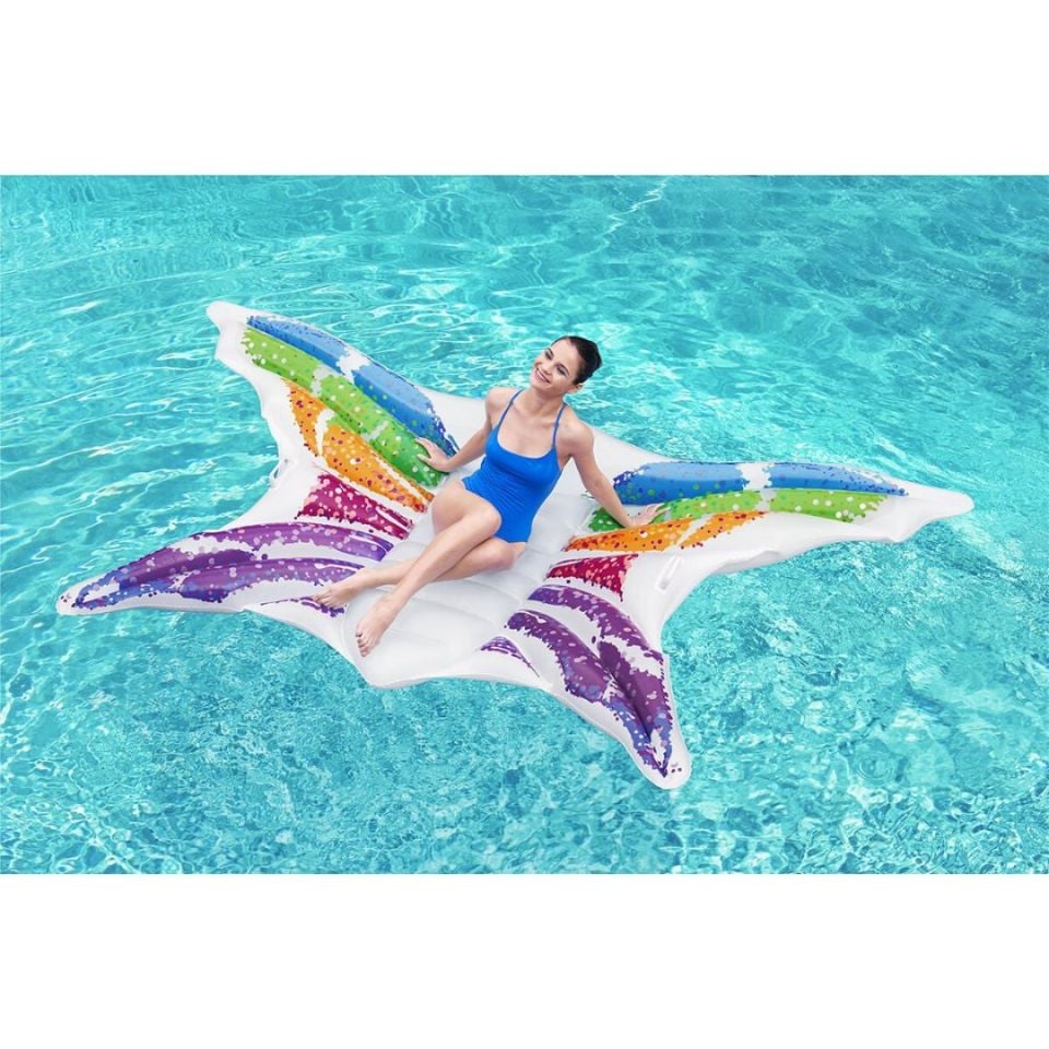 Gökkuşağı Kelebek Deniz Yatağı 294 Cm x 193 Cm