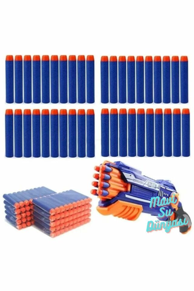 Yumuşak Sünger Mermi 40 lı