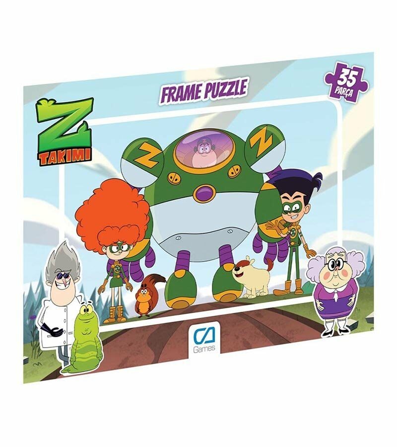 Z Takımı Frame Puzzle 35 Parça