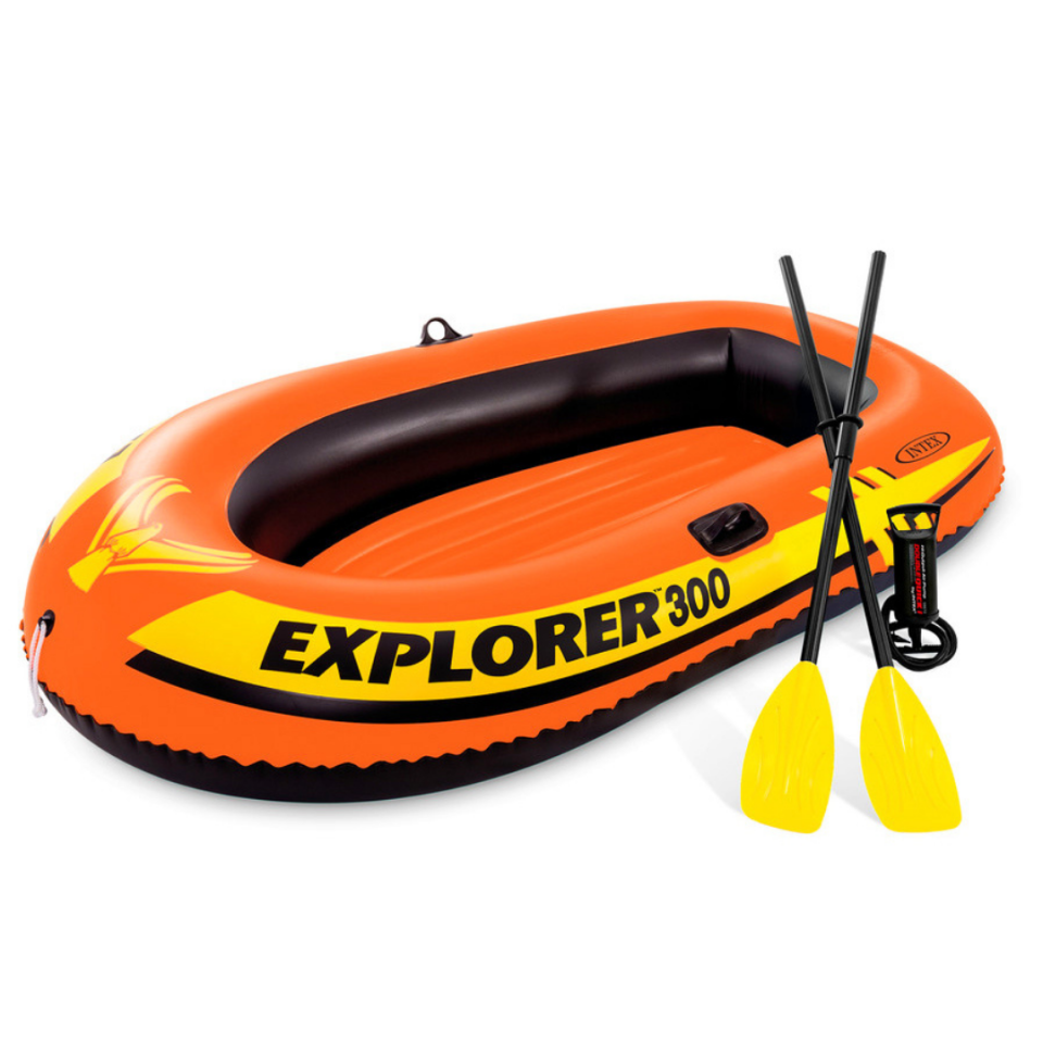 İntex Explorer 300 Şişme Bot (Bot, Kürek ve Pompa) 211x117x41 Cm