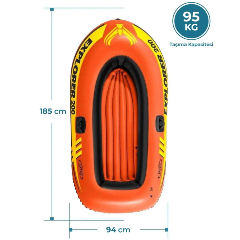 İntex Explorer Bot 200 (Sadece Bot) 185x94x41 Cm