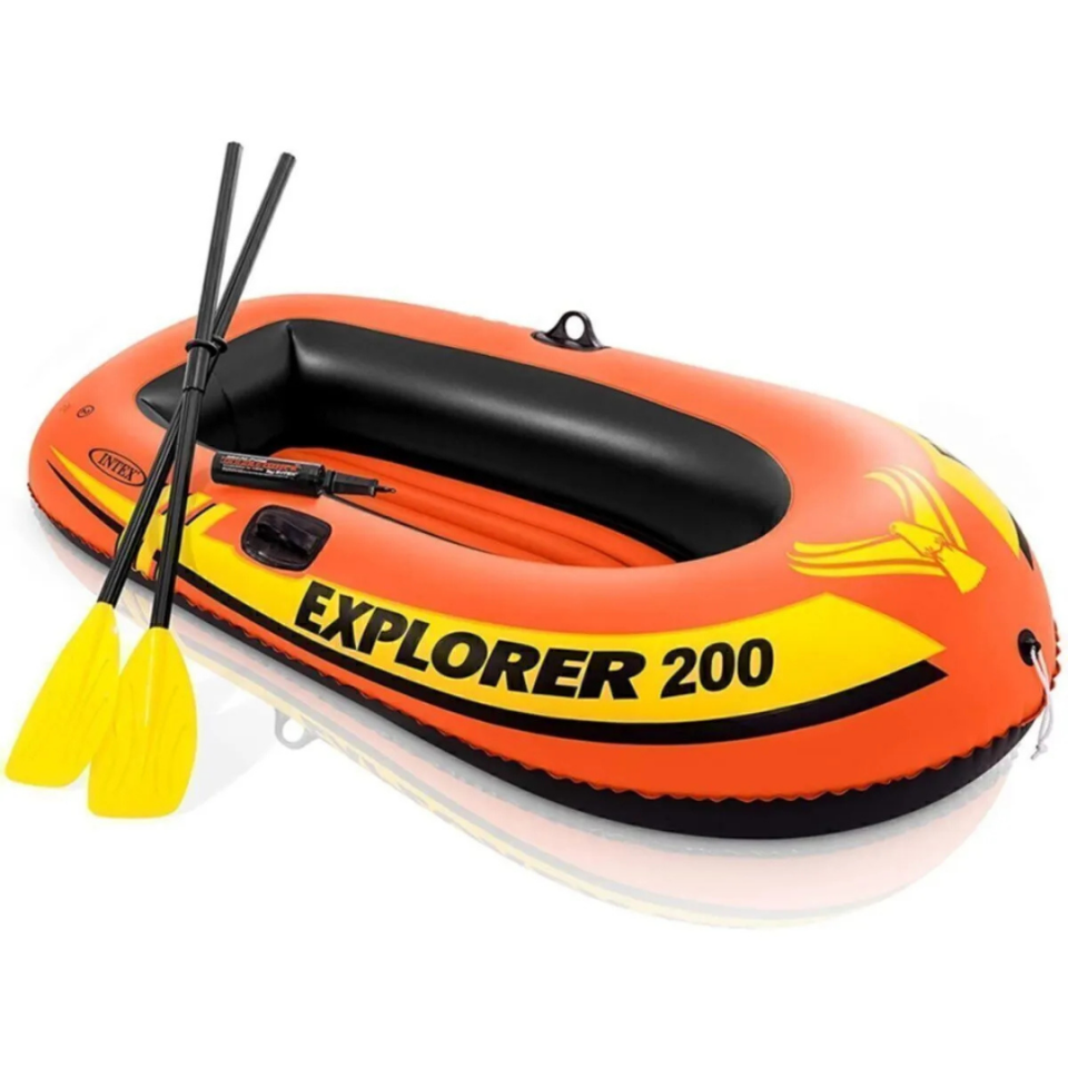 İntex Explorer 200 Şişme Bot (Bot, Kürek ve Pompa) 185x94x41 Cm