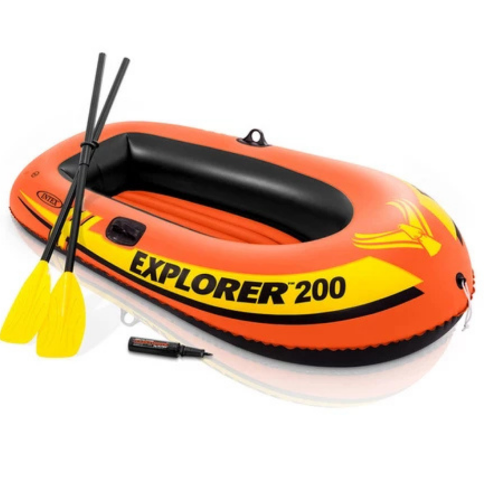 İntex Explorer 200 Şişme Bot (Bot, Kürek ve Pompa) 185x94x41 Cm