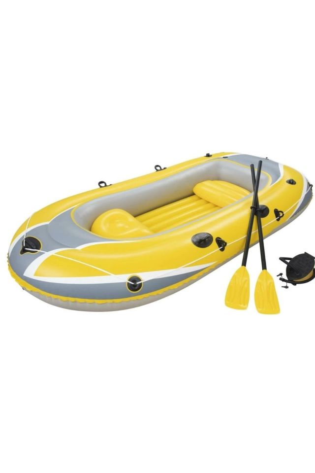 Treck X2 Bot Set Halinde 262 Cm x 145 Cm 2 Kişilik (Küpek ve Pompa Dahil) - Mavi Su Dünyası