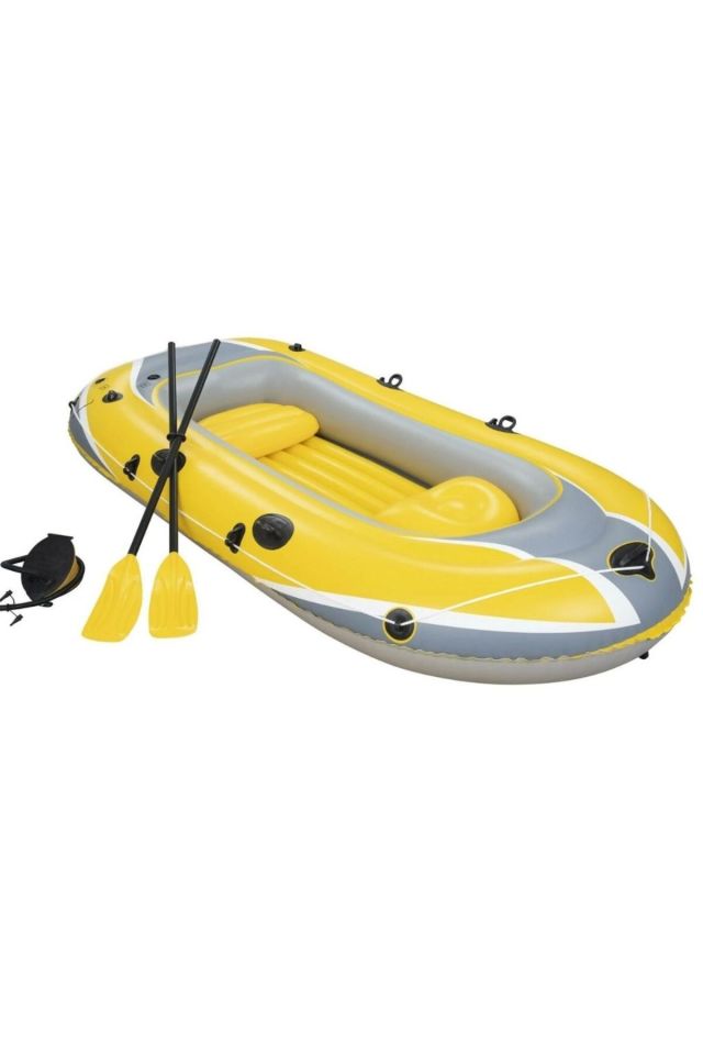 Treck X2 Bot Set Halinde 262 Cm x 145 Cm 2 Kişilik (Küpek ve Pompa Dahil) - Mavi Su Dünyası