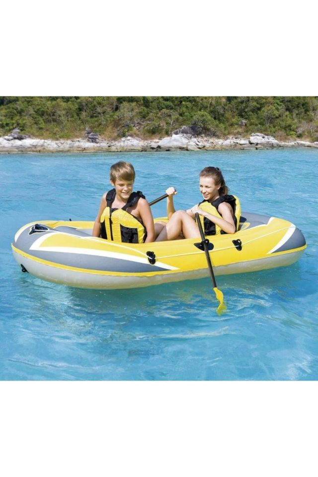 Hydro Force Bot Set Halinde 234 Cm x 135 Cm (Küpek ve Pompa Dahil) - Mavi Su Dünyası