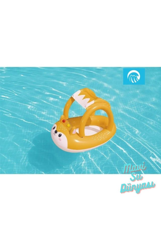 Çocuk Botu Gölgelikli 94 Cm x 66 Cm Float Bot - Mavi Su Dünyası