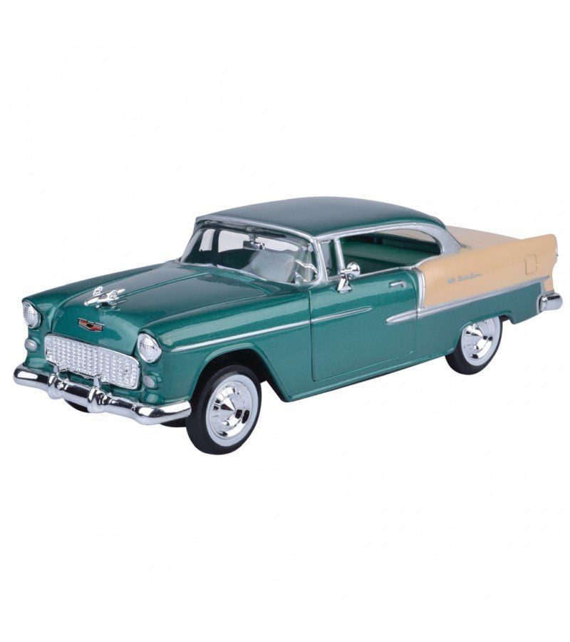 1955 Model Klasik Chevy Bel Aır 1:24 Ölçekli Kırmızı