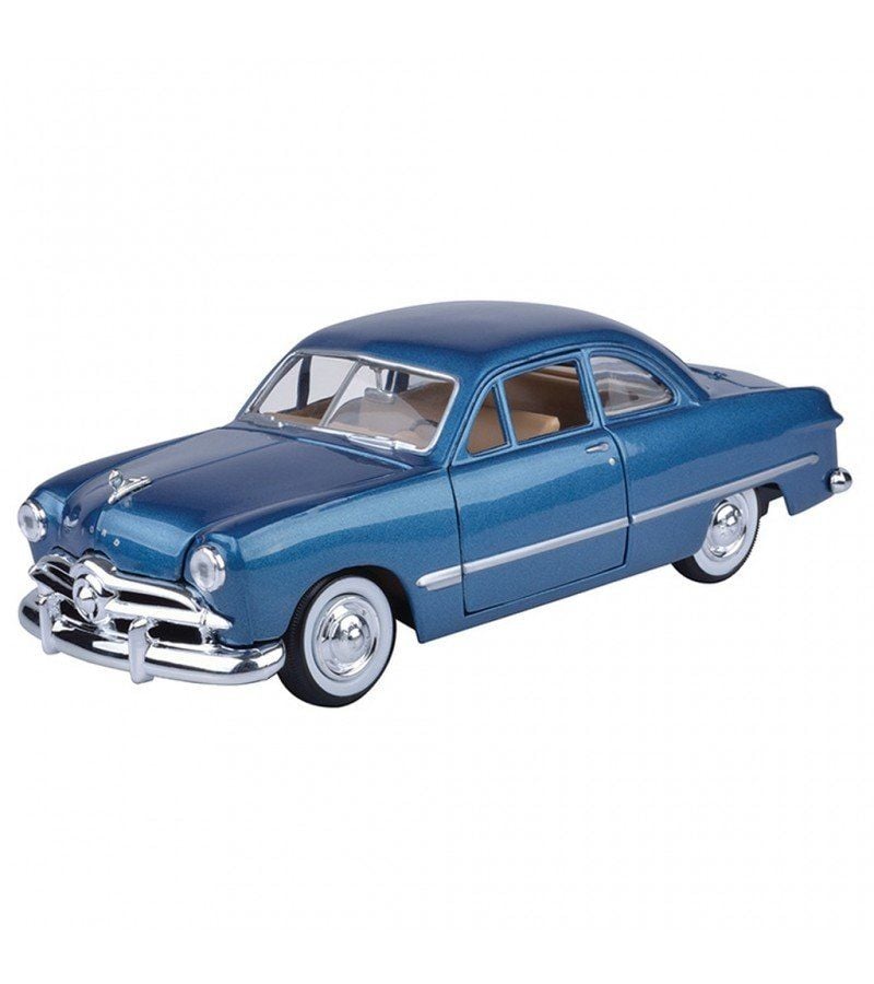 1949 Model Klasik Ford Coupe 1:24 Ölçekli Mavi
