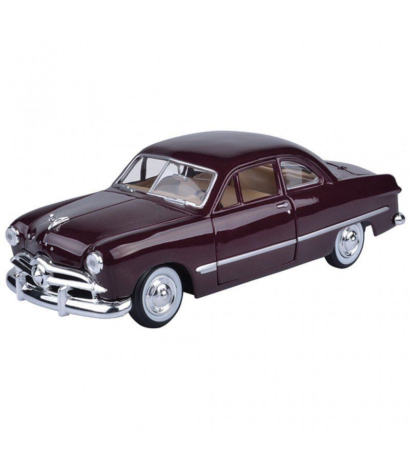 1949 Model Klasik Ford Coupe 1:24 Ölçekli Kahverengi