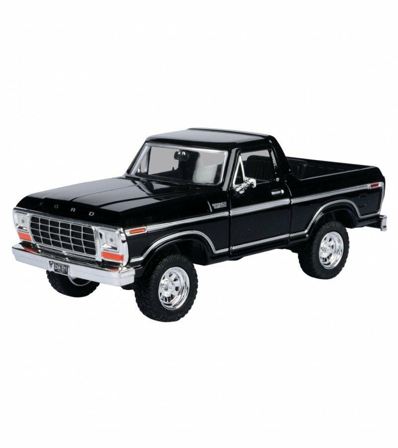 1978 Model Klasik Ford Bronco 1:24 Ölçekli Siyah