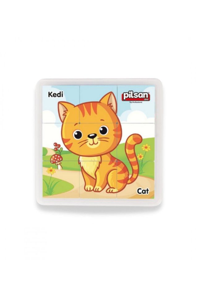 Puzzle Tek Kartlık Animal - Hayvanlar Puzzle - Tek Puzzle Gönderilmektedir. Mavi Su Dünyası